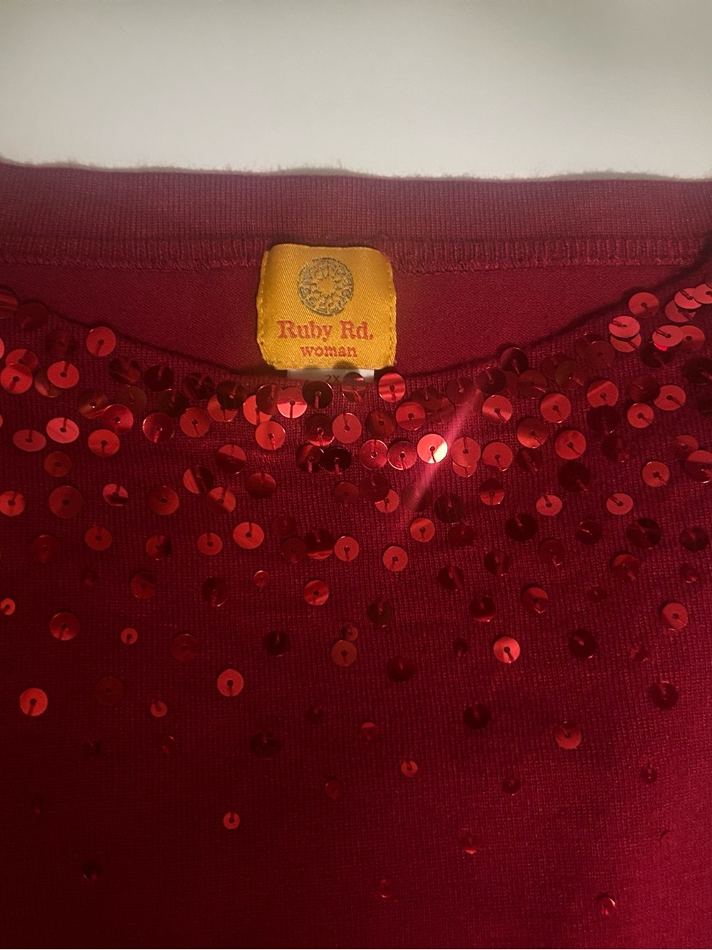 Ruby Rd size 2X sweater - Picture 3 of 5